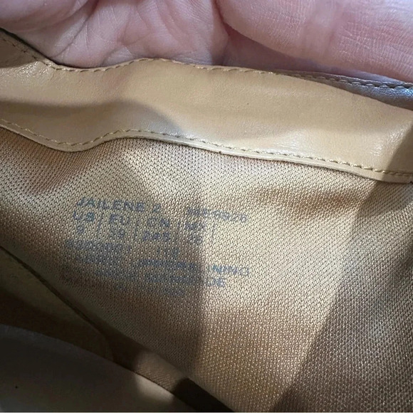 Calvin Klein Jailene Pointed Toe Brown Stiletto Heel Suede Booties Size 9 NWOT - Picture 7 of 11